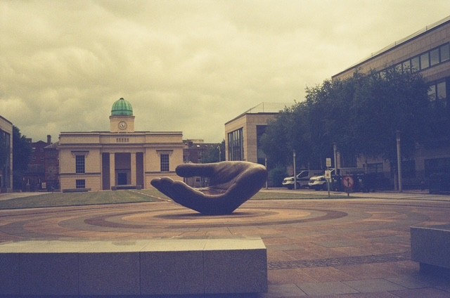 floating in wait, film photograph by Robert Corrigan