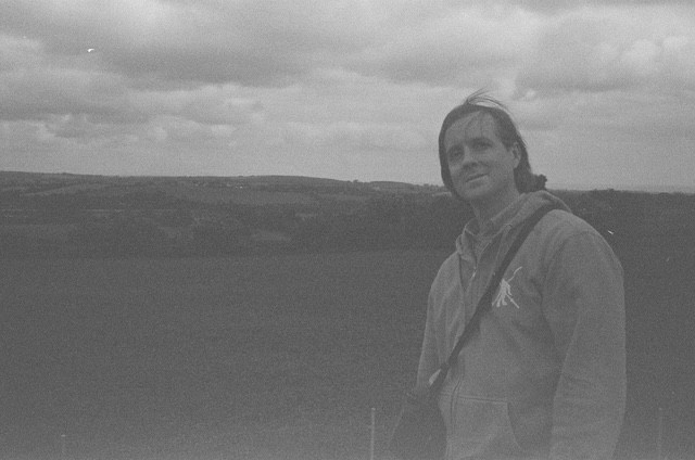 who me?, film photograph by Robert Corrigan