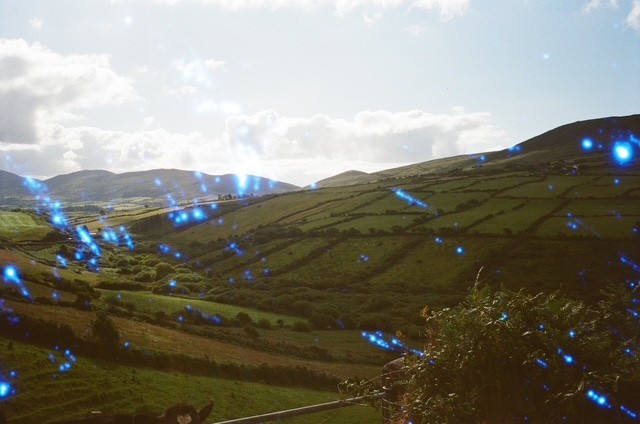 terraced and feudal, film photograph by Robert Corrigan
