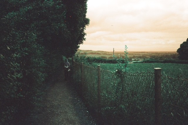melon horizon, film photograph by Robert Corrigan