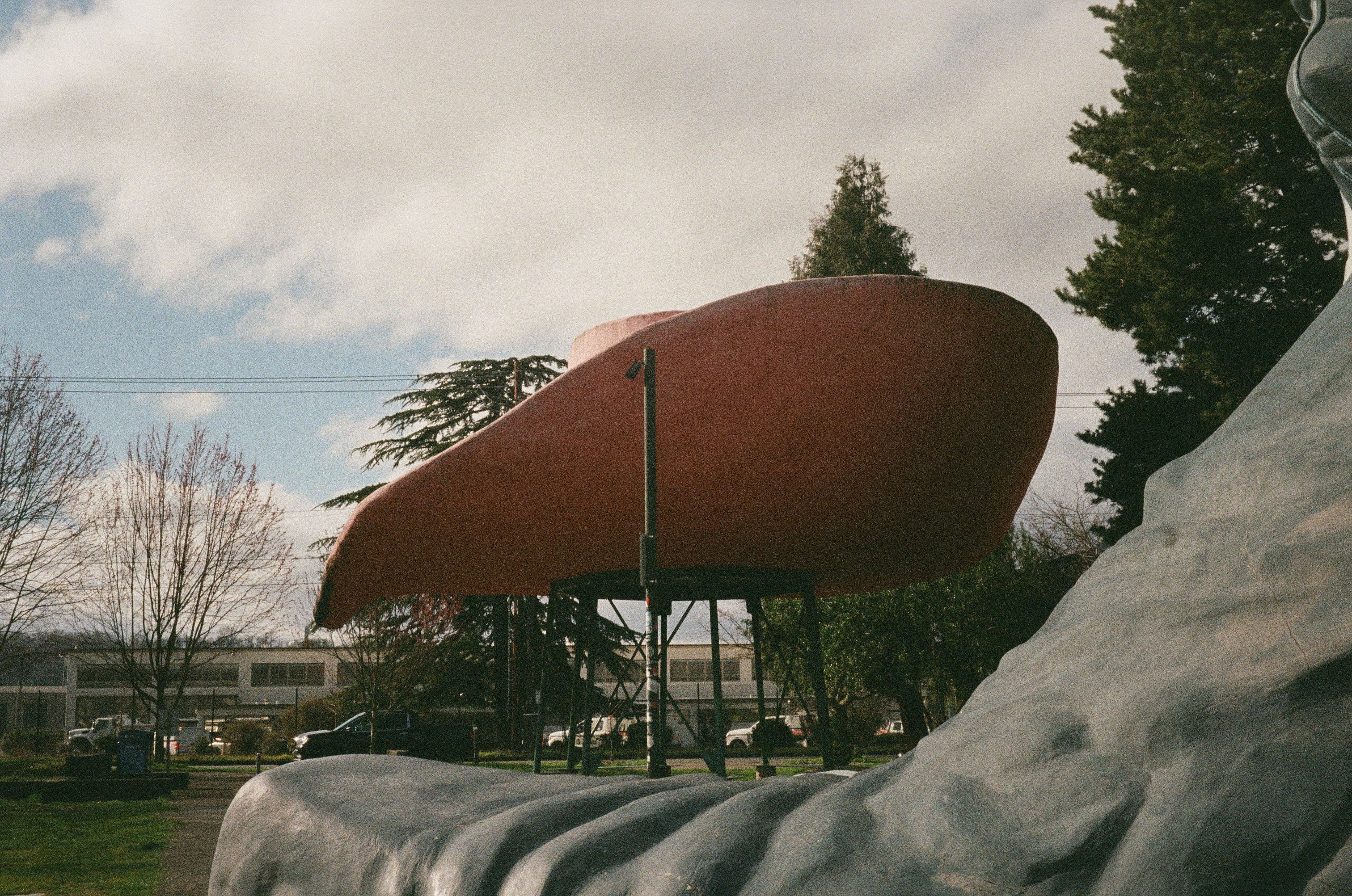 toe hat, film photograph by Robert Corrigan