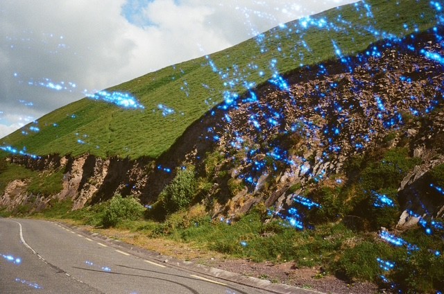 slide by ya real quick, film photograph by Robert Corrigan
