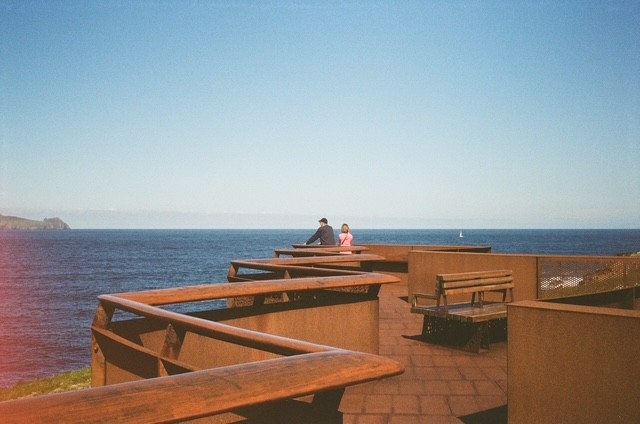 zig then zag, film photograph by Robert Corrigan